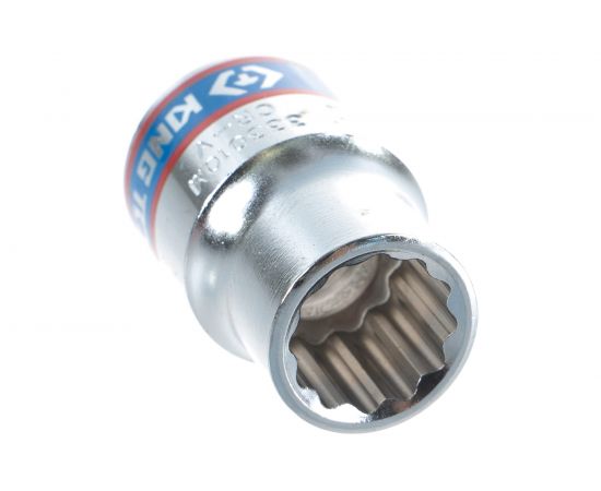 Торцевая стандартная двенадцатигранная головка 3/8", 10мм KING TONY 333010M 