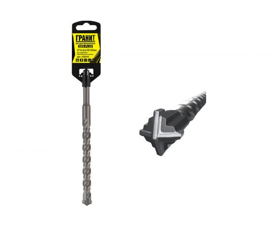 Бур Quadro-X (16.0х210/150 мм; SDS-plus) ГРАНИТ 416210 