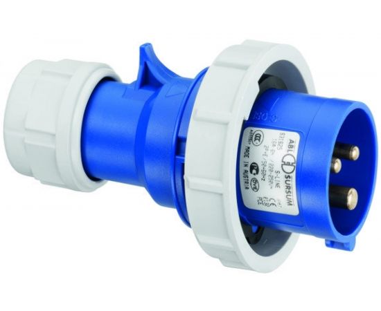 Кабельная вилка ABL 3P 16А 230V, IP67 S31S25 