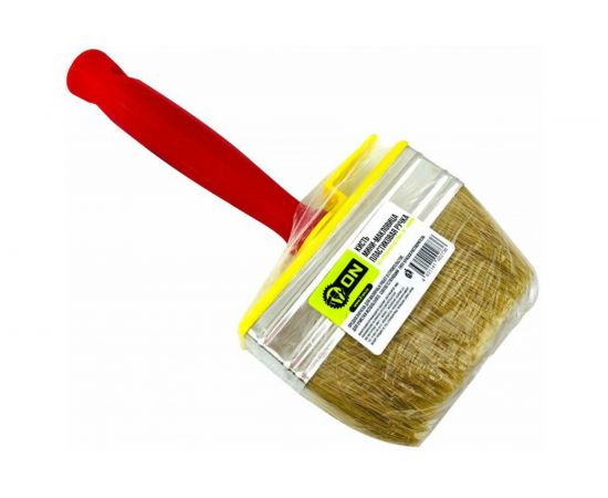 Кисть мини-макловица ON пластиковая ручка натуральная щетина 30х100мм. 02-01-610 