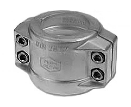 Хомут усиленный 4-х болтовый (32х6; алюминий) TITAN LOCK TL32X6AL 