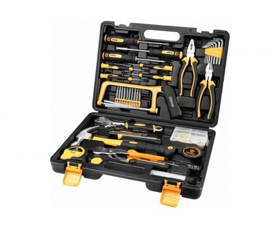 Профессиональный набор инструмента для дома в чемодане DEKO DKMT102 065-0739 – изображение 2