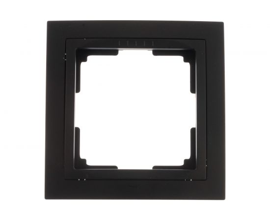 Рамка Smartbuy 1-местная пластик черная Нептун SBE-05b-Plastic-FR-1 – изображение 2