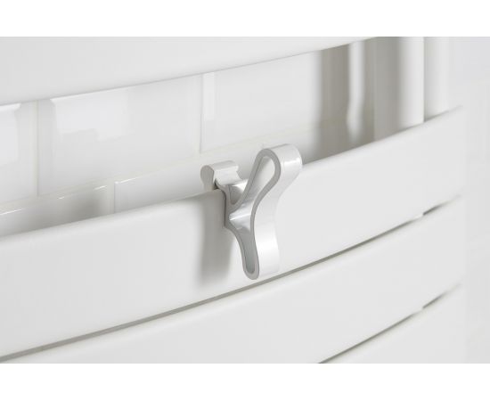 Держатель для полотенец ATLANTIC бабочка для Adelis белый 002231 – изображение 2