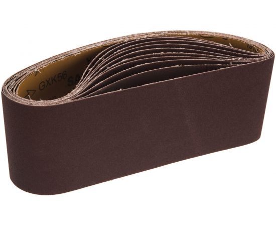 Лента шлифовальная (10 шт; 100х610 мм; P120) ПРАКТИКА 037-947 – изображение 2