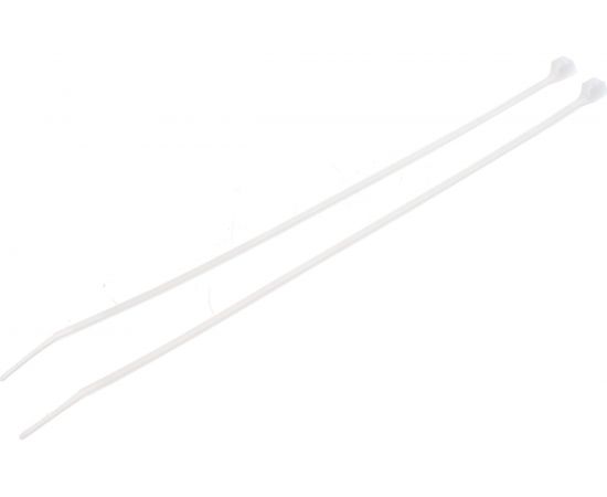 Стяжка для кабеля ZOLDER 250х4,8 мм нейлон, белая, 100 шт. HTA-4,8х250/100Б – изображение 2
