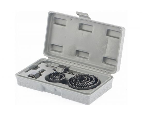 Набор кольцевых пил по дереву, 19-64 мм 11 предм, MATRIX 70473 – изображение 2