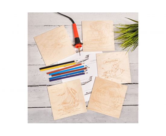 Доски для выжигания REXANT для мальчиков, 5 шт. 12-0929 – изображение 2