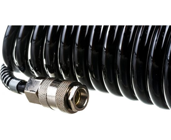 Шланг спиральный (10 м; 8х10 мм; 12 атм) для пневмоинструмента АвтоDело 42400 12921 – изображение 3