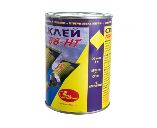 Клей 88-НТ НОВБЫТХИМ 1л 12 2763 – изображение 3