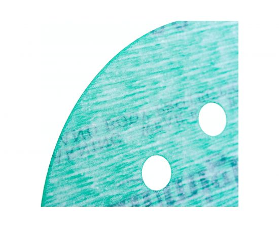 Круг шлифовальный FILM L312T+ (5 шт; 125 мм; на липучке; 8 отв; зелёный; P800) SUNMIGHT 53219R – изображение 3