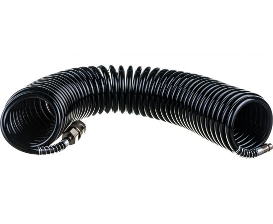 Шланг спиральный (10 м; 8х10 мм; 12 атм) для пневмоинструмента АвтоDело 42400 12921 – изображение 4