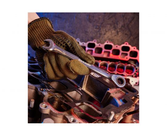 Комбинированный трещоточный ключ REXANT 11 мм 12-5806-1 – изображение 4