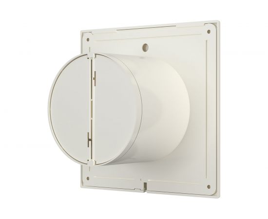 Осевой вытяжной вентилятор с обратным клапаном ERA SLIM 4C D 100 Ivory 89-841 – изображение 4