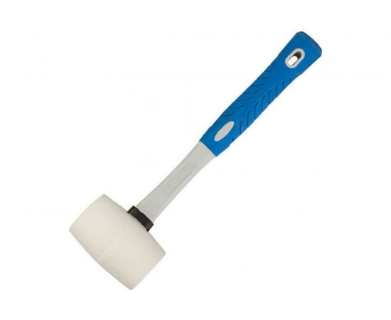 Киянка с фиберглассовой ручкой ЗУБР ПРОФЕССИОНАЛ резиновая белая, 230г 20531-230_z02 – изображение 5