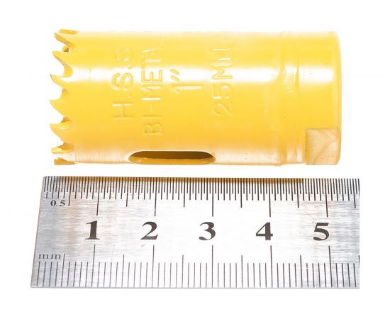 Коронка универсальная биметаллическая PROFESSIONAL (25х38 мм; 1/2) STAYER 29547-025 – изображение 5