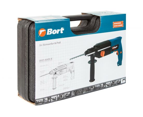 Электрический перфоратор Bort BHD-800N-K 91270689 – изображение 5