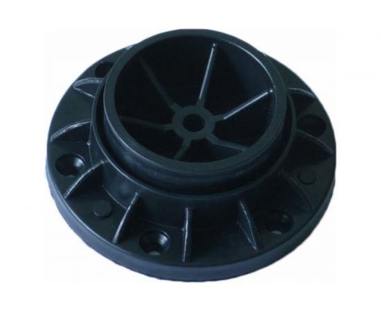 Фланец MFK-TORG верхнее крепление, черный, пластик, 50 мм ФЛ-ВЕРХ-50 