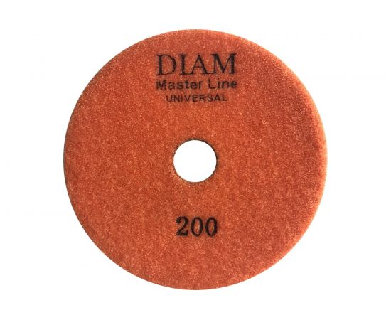 Круг алмазный гибкий шлифовальный АГШК Master Line Universal №200 (125х2.5 мм) DIAM 000645 