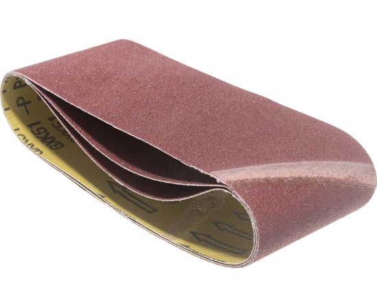 Лента шлифовальная (3 шт; 75х457 мм; Р120) РОССНА Р860862 