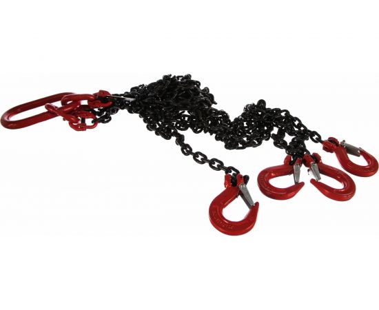 Четырехветвевой цепной строп из цепей повышенной прочности на сборных элементах КантаПлюс 8ц4СЦ-2,4/3,0м 