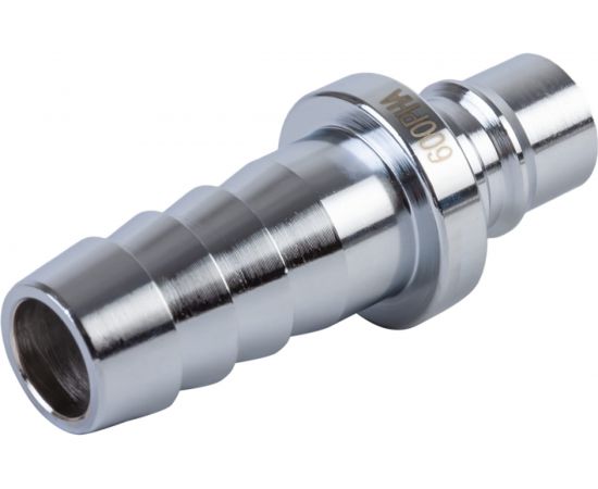 Штекер высокой пропускной способности быстросъемный рапид (папа) - ёлочка 19 мм WIEDERKRAFT WDK-600PHA 