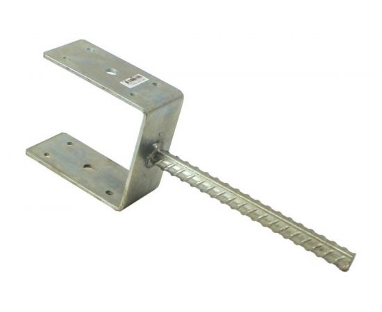 Анкерное основание столба Rock тип U RPS 100U 101х120х4 мм 480507 