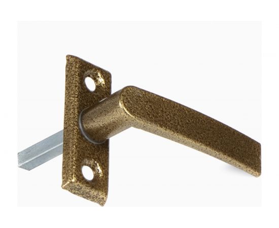 Оконная ручка Латунина РО-10 антик золото А841 