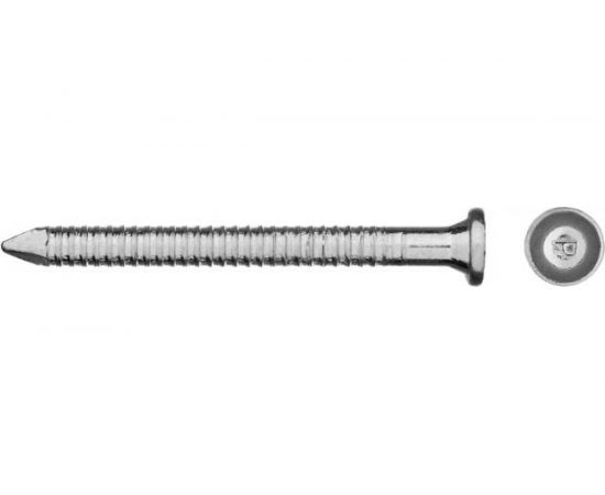 Ершеные гвозди с конической головкой ЗУБР, оцинкованные, 60 х 4.0 мм, 5 кг, (примерно 830 шт.) 305160-40-060 
