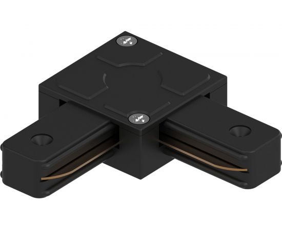 Угловой коннектор для шинопровода FERON черный, LD1007 41737 