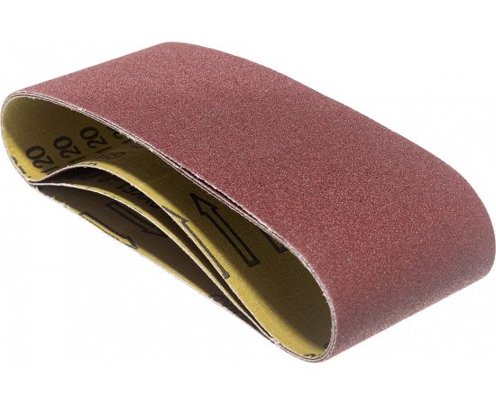 Лента шлифовальная (3 шт; 75х457 мм; Р120) РОССНА Р860862 – изображение 2