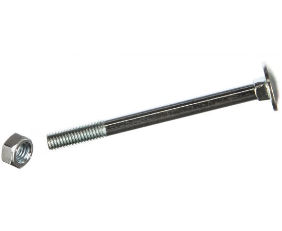 Мебельный болт Tech-Krep DIN603 оцинк. М8х90 с гайкой 2 шт 108773 – изображение 2