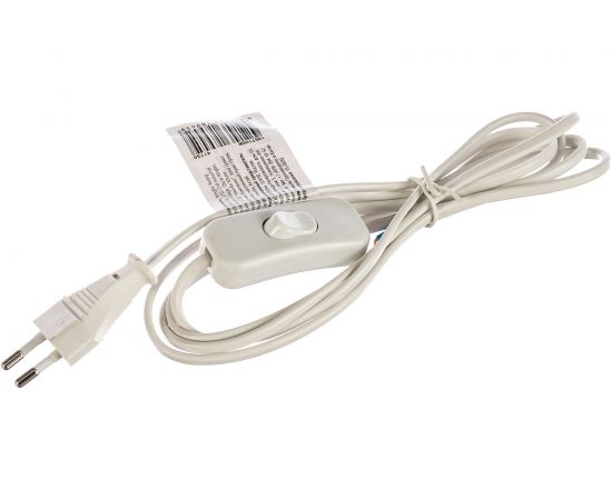 Сетевой шнур FERON белый, DM107 41150 – изображение 2