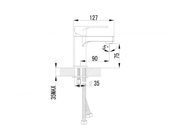 Смеситель для раковины Lemark Plus Grace LM1506С – изображение 2