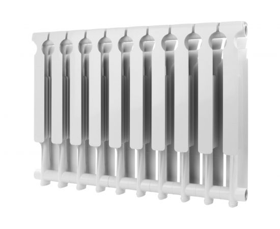 Алюминиевый радиатор ROMMER Optima 500 10 секций RAL9016 89559 – изображение 2