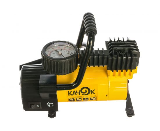 Автомобильный портативный компрессор Качок К50 LED – изображение 2