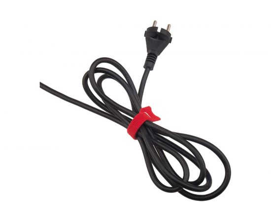 Набор многоразовых хомутов-стяжек на липучке REXANT 310х16 мм, цветная, упаковка 12 шт 07-7310 – изображение 2