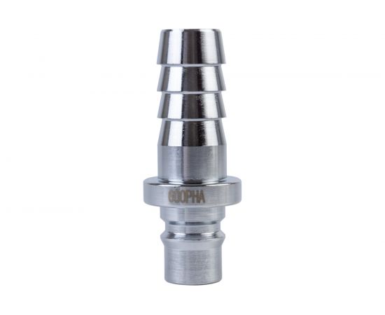 Штекер высокой пропускной способности быстросъемный рапид (папа) - ёлочка 19 мм WIEDERKRAFT WDK-600PHA – изображение 2