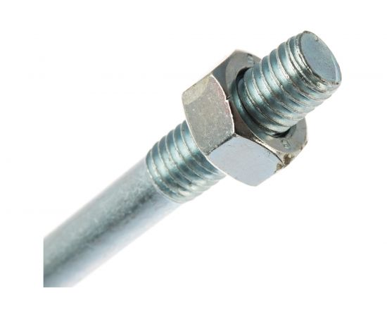 Мебельный болт Tech-Krep DIN603 оцинк. М8х90 с гайкой 2 шт 108773 – изображение 3