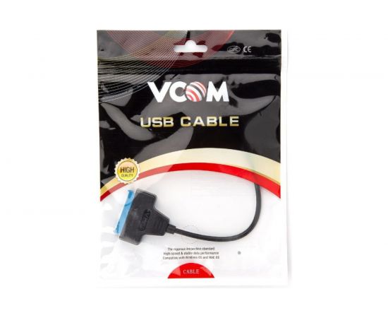 Кабель-адаптер VCOM USB 3.0 - SATA III 2.5 CU815 – изображение 3