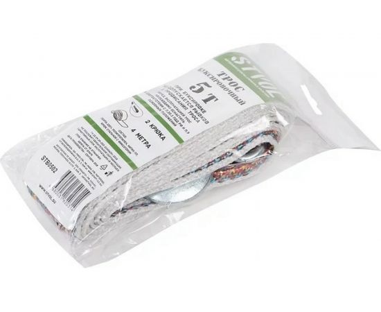 Буксировочный трос Stvol 5 т, 2 крюка, 4 метра STB0502 – изображение 3