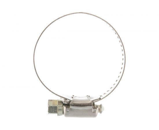 Хомуты Зубр ЭКСПЕРТ нержавеющая сталь, просечная лента 12 мм, 19-44 мм, 4 шт 37815-019-44-4 – изображение 3