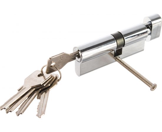 Цилиндровый механизм НОРА-М ЕСО Z ЛВ-80 45-35 хром Х 16097 – изображение 3