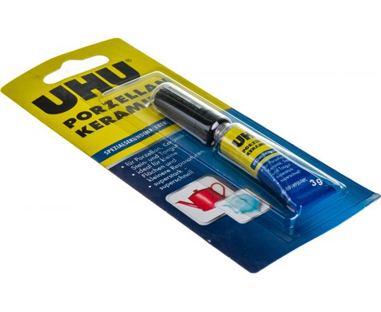 Секундный клей для керамики UHU PORZELLAN 3г 47695 – изображение 3