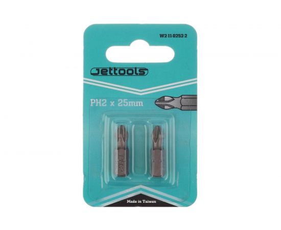 Насадка магнитная для больших нагрузок (2 шт; 25 мм; PH2) Jettools W2-11-0252-2 – изображение 3