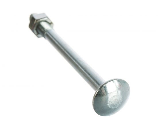 Мебельный болт Tech-Krep DIN603 оцинк. М8х90 с гайкой 2 шт 108773 – изображение 4