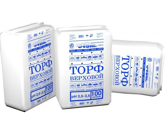 Кислый верховой торф Двина 100 л СС_Торф_Синий_100 – изображение 5