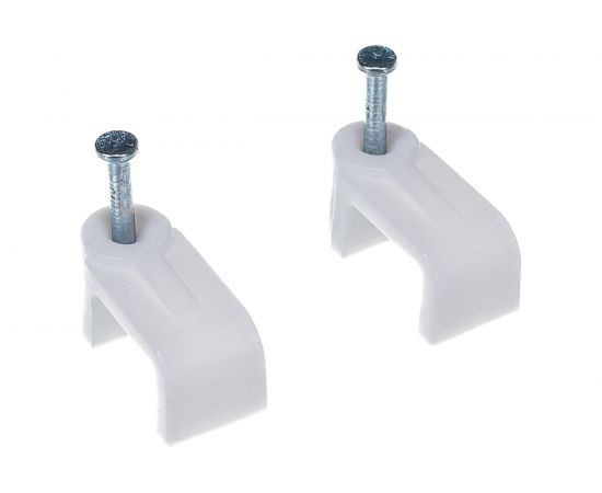 Плоский крепеж кабеля REXANT 12x6 мм, белый 50 шт 07-4212 – изображение 5