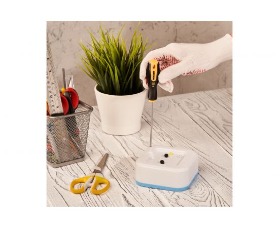 Шлицевая отвертка REXANT SL 3х100 мм, двухкомпонентная рукоятка 12-6421 – изображение 6