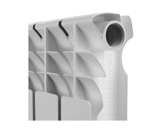 Алюминиевый радиатор ROMMER Optima 500 10 секций RAL9016 89559 – изображение 6